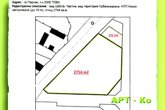 Парцел в Перник, Тева
