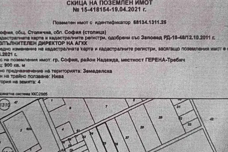 Plot in Sofiya, Trebich