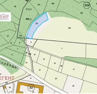 Снимка 2 — Парцел в Габрово, с. Скорците