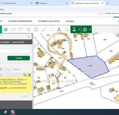 Снимка 2 — Парцел в Плевен, Белене