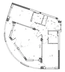 Тристаен апартамент в Шумен, Болницата