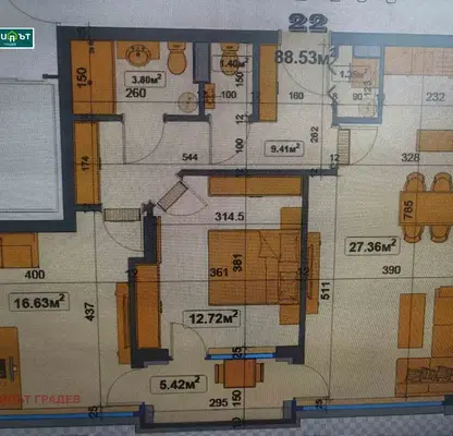 Photo 2 — 3-bedroom apartment in Varna, Chaika