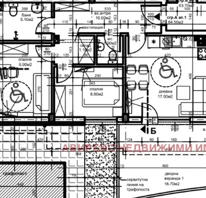 Снимка 2 — Тристаен апартамент в Пловдив, Христо Смирненски