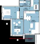 Тристаен апартамент в Пловдив, Кършияка