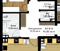 Снимка 2 — Тристаен апартамент в Пловдив, Кючук Париж