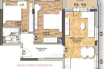 Тристаен апартамент с асансьор в Овча купел, София