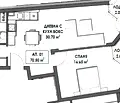Снимка 3 — Двустаен апартамент в Студентски