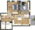 Снимка 2 — Двустаен апартамент в Пловдив, Коматевски възел