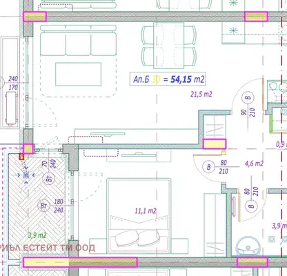 Photo 3 — 2-bedroom apartment in Sofiya, Malinova Dolina