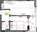 Снимка 2 — Двустаен апартамент в Надежда 2 с паркомясто и зелени площи