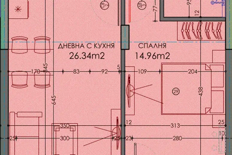 2-bedroom apartment in Plovdiv, Trakiya