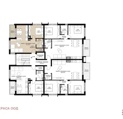 Photo 4 — Two-room apartment in Amerikanski Kolezh with parking space