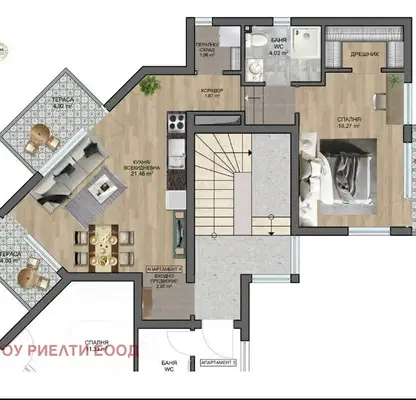 Photo 2 — 2-bedroom apartment in Oblast Varna, Byala