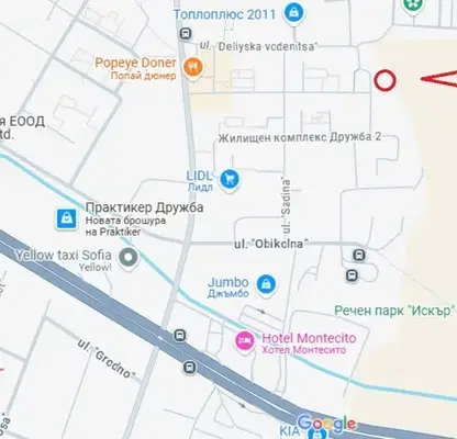 Снимка 4 — Едностаен апартамент в София, Дружба 2