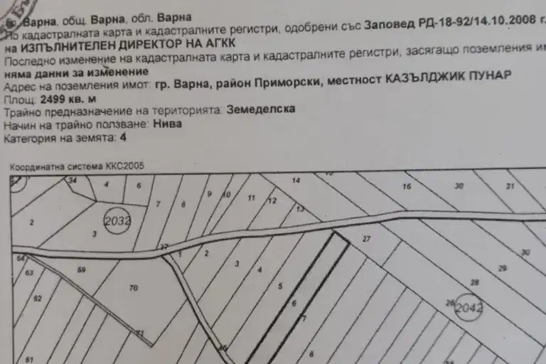 Arable Land in Varna, Kichevo