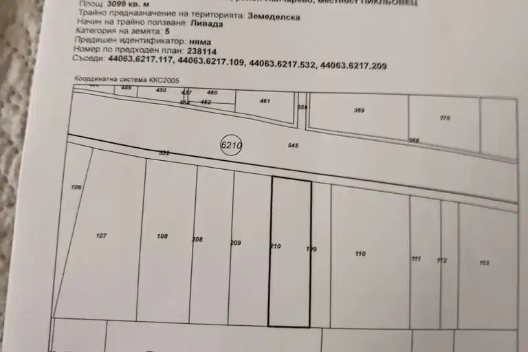 Парцел в с. Лозен