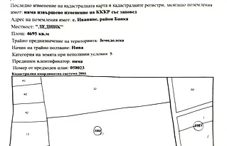 Парцел в с. Иваняне