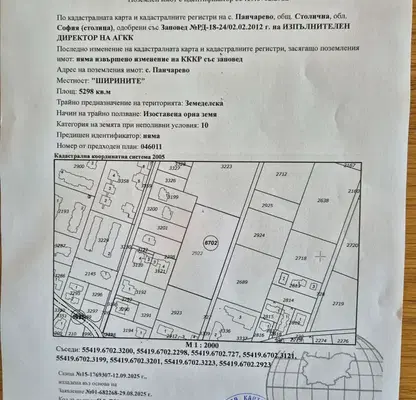 Photo 3 — Plot in Pancharevo