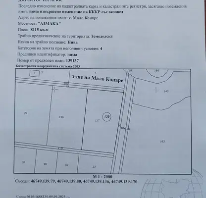 Снимка 2 — Парцел в Пазарджик, Промишлена зона - Изток