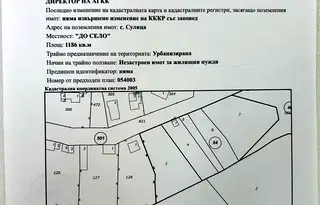 Парцел в Стара Загора, с. Сулица