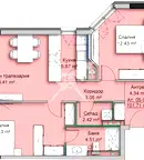 Тристаен апартамент в София, Кръстова вада