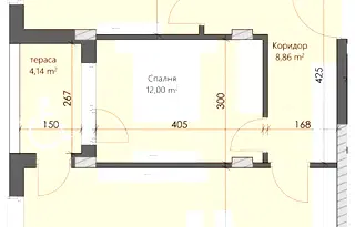 Тристаен апартамент в Пловдив, Кършияка