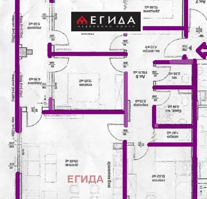 Снимка 3 — Многостаен апартамент в Бургас, Хоризонт