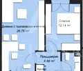 Снимка 4 — Двустаен апартамент в Пловдив, Христо Смирненски