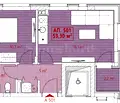 Снимка 2 — Двустаен апартамент в Бургас, Несебър