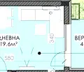 Снимка 2 — Едностаен апартамент в Бургас, Сарафово