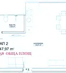 Едностаен апартамент в Бургас, Приморско