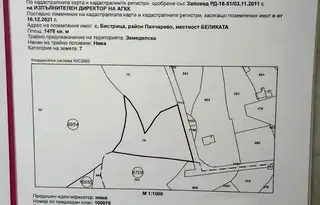 Парцел в с. Бистрица