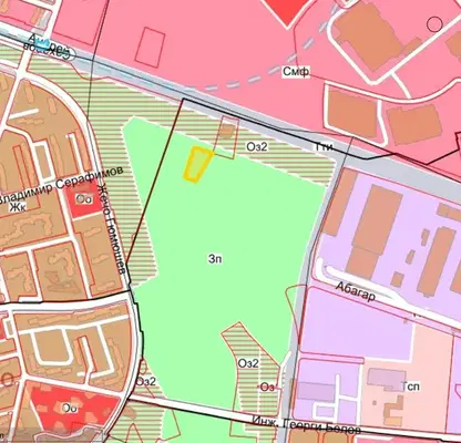 Photo 3 — Plot in Sofiya, Mladost 3