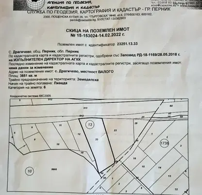 Photo 2 — Plot in Oblast Pernik, Dragichevo