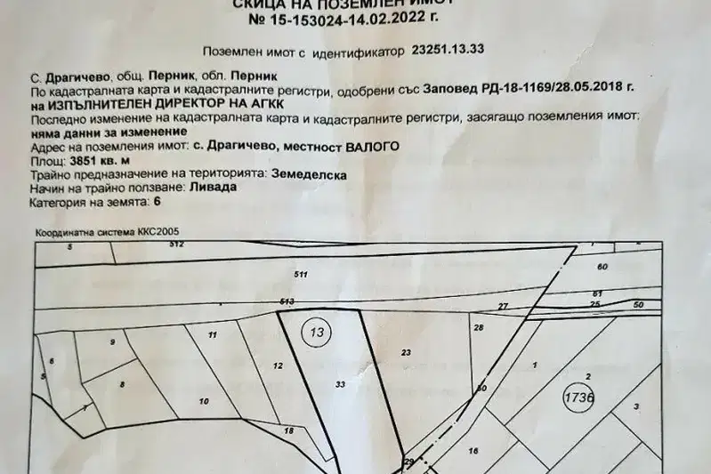 Plot in Oblast Pernik, Dragichevo
