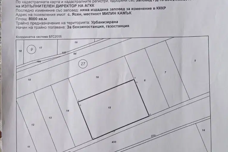 Plot in Oblast Pleven, Yasen