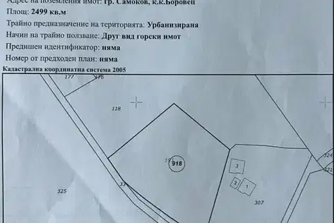 Plot in област София, Borovec