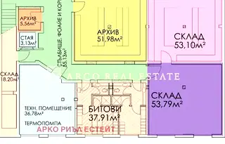Промишлена сграда във Враца, Център