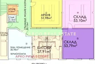 Промишлена сграда във Враца, Център