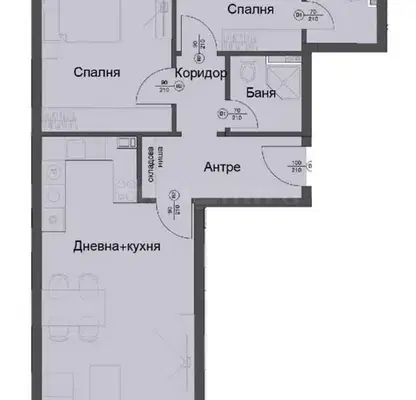 Снимка 2 — Тристаен апартамент в София, Витоша