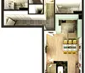 Снимка 3 — Тристаен апартамент в Пловдив, с. Ягодово