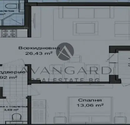 Photo 3 — 2-bedroom apartment in Plovdiv, Kyrshiyaka