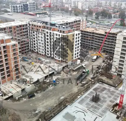 Снимка 4 — Двустаен апартамент с тераса в Тракия, Пловдив, до х-л SPS