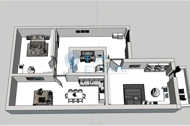 3-bedroom apartment in Veliko Tyrnovo, Buzludja
