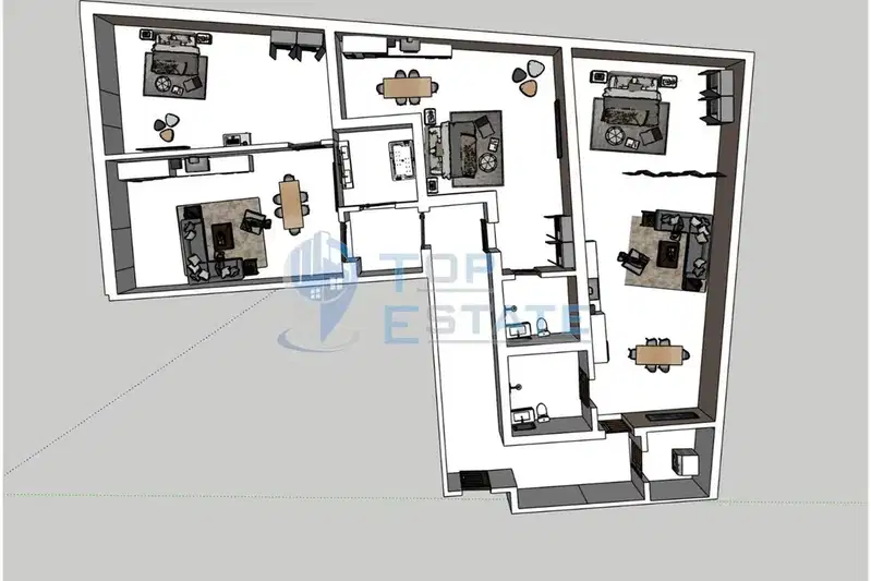 4-bedroom apartment in Veliko Tyrnovo, Buzludja