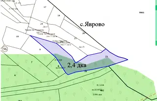 Парцел в Пловдив, с. Яврово