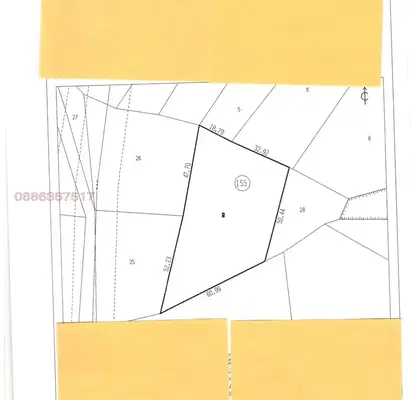 Снимка 2 — Парцел в Благоевград, Симитли
