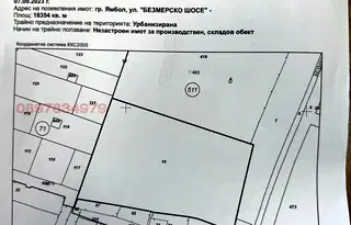 Парцел в Ямбол, Промишлена зона