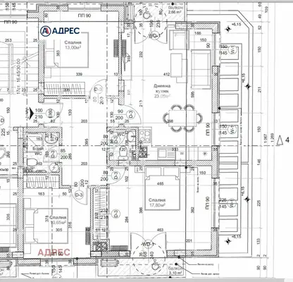 Снимка 3 — Многостаен апартамент във Варна, Център