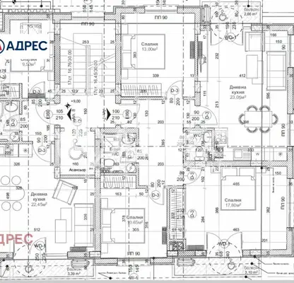 Снимка 4 — Многостаен апартамент във Варна, Център